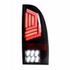 Winjet Sequentail Tail Lights - Glossey Black/Clear CTWJ-0704-GBC-SQ